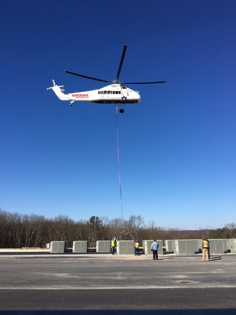 Trammell Crow Warehouse Project North East MD. Bortner Bros., Inc.